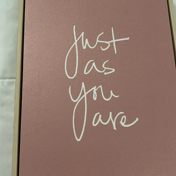 Pink Wall Art with Inspirational Quote - Picture 8 of 16